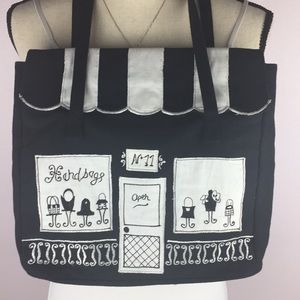 Vintage White House Black Market Handbag Tote